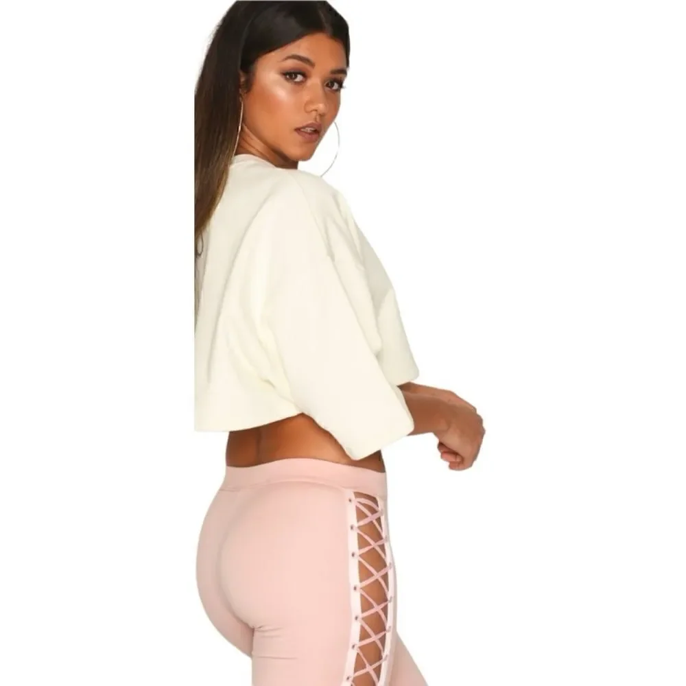 NWT- Fenty X Puma by Rihanna Laceup leggings - Picture 4 of 16